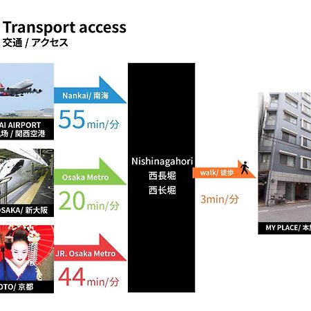 Design House Ao Apartment Osaka Exterior photo