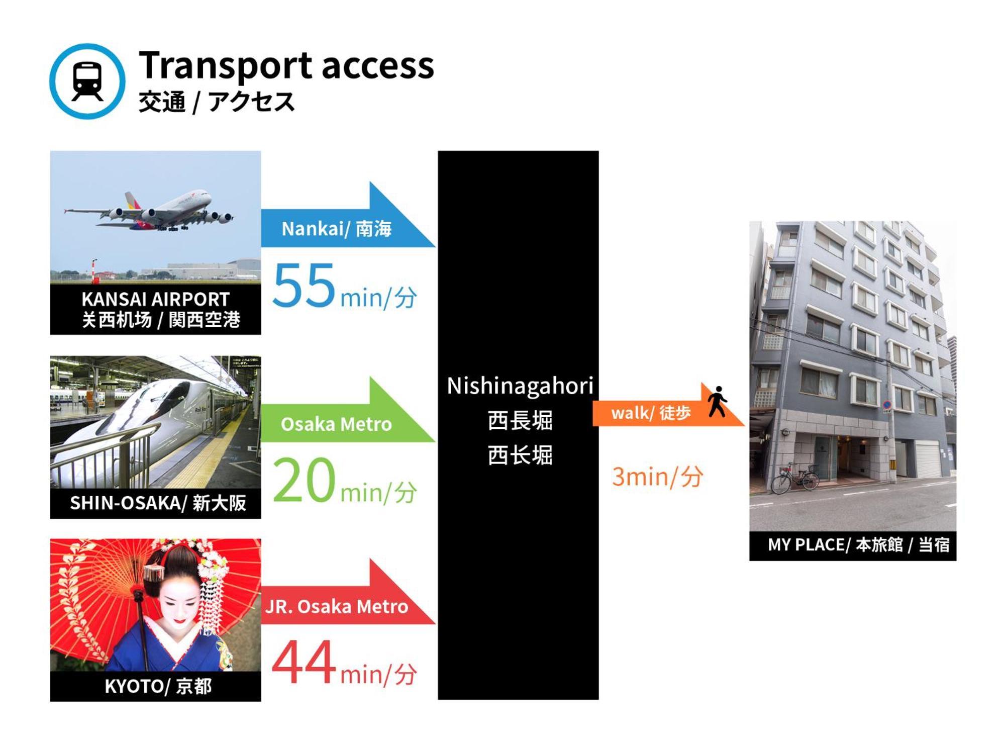 Design House Ao Apartment Osaka Exterior photo
